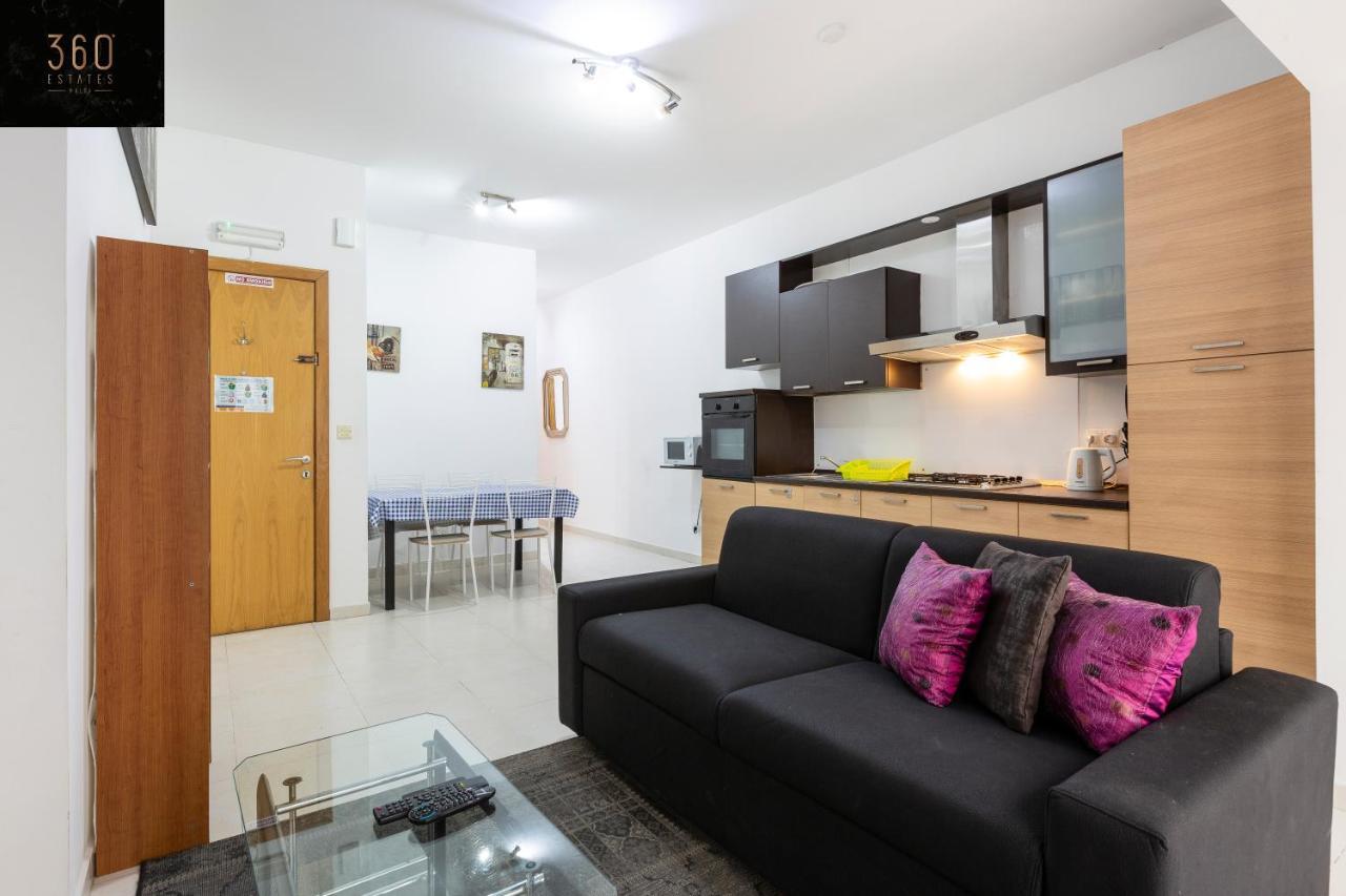 Centre Paceville Apt With Terrace, Bbq & Wifi By 360 Estates San Ġiljan Extérieur photo