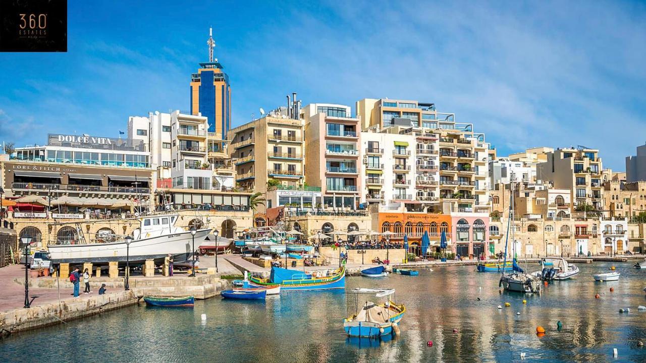 Centre Paceville Apt With Terrace, Bbq & Wifi By 360 Estates San Ġiljan Extérieur photo
